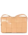 Tiffany & Fred Paris Woven Leather Small Crossbody