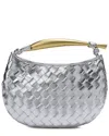 Tiffany & Fred Paris Woven Leather Top Handle Clutch