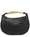 Tiffany & Fred Paris Woven Leather Top Handle Clutch