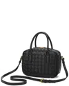 TIFFANY & FRED PARIS TIFFANY & FRED PARIS WOVEN LEATHER TOP-HANDLE CROSSBODY