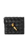 Tiffany & Fred Paris Woven Leather Wallet