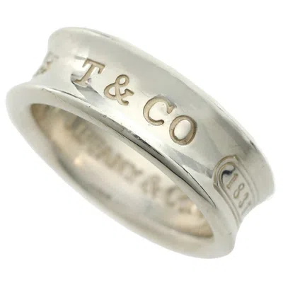 Pre-owned Tiffany & Co 1837 925 Band Ring () In Silver