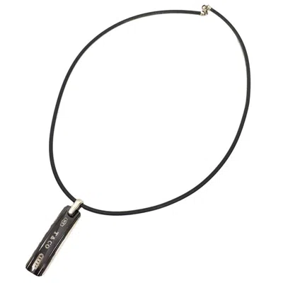 Pre-owned Tiffany & Co 1837 Series 925 Titanium Necklace ()