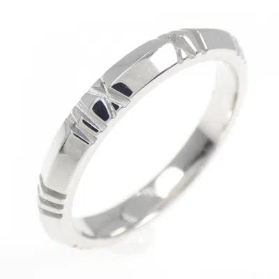 Pre-owned Tiffany & Co (18k) Band Ring () In Silver