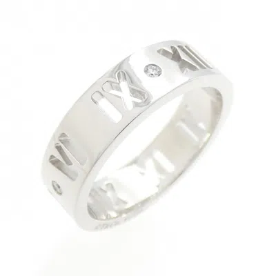 Pre-owned Tiffany & Co (18k) Band Ring () In Silver