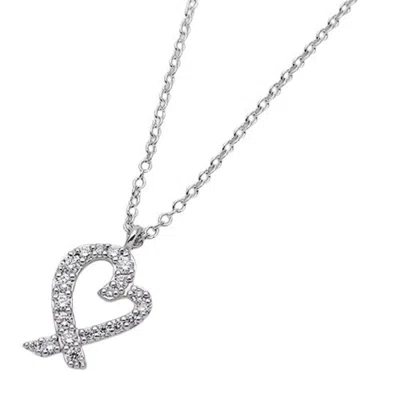 Pre-owned Tiffany & Co (18k) Necklace () In White