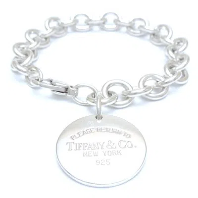 Pre-owned Tiffany & Co 925 Charm Bracelet () In Silver