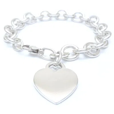 Pre-owned Tiffany & Co 925 Charm Bracelet () In Silver