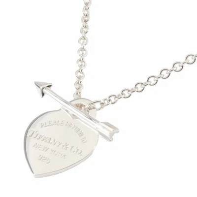 Pre-owned Tiffany & Co 925 Necklace () In Silver