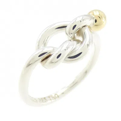 Pre-owned Tiffany & Co 925 Yellow Gold (18k) Band Ring ()