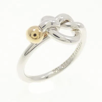 Pre-owned Tiffany & Co 925 Yellow Gold (18k) Band Ring ()