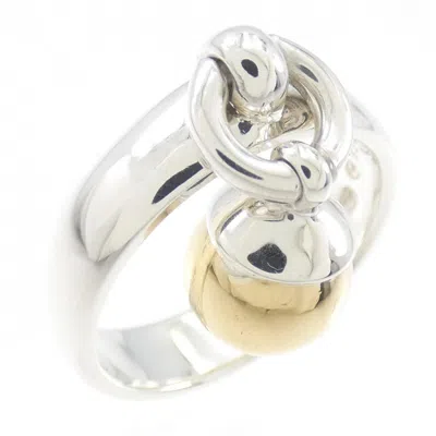 Pre-owned Tiffany & Co 925 Yellow Gold (18k) Band Ring ()