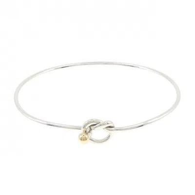 Pre-owned Tiffany & Co 925 Yellow Gold (18k) Bangle () In Multi