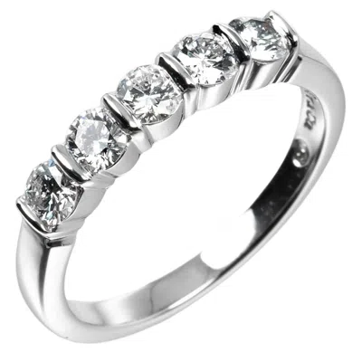 Pre-owned Tiffany & Co 950 Band Ring ()
