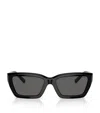Tiffany & Co Acetate Rectangular Sunglasses In Black