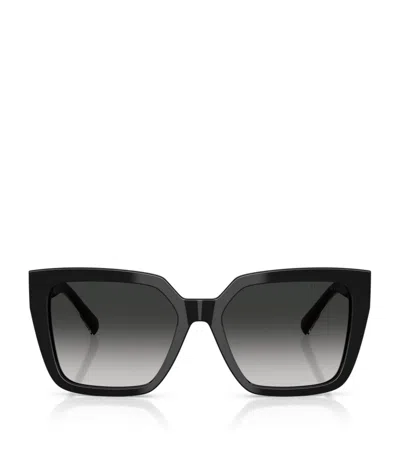 Tiffany & Co Acetate Square Tf4235 Sunglasses In Black
