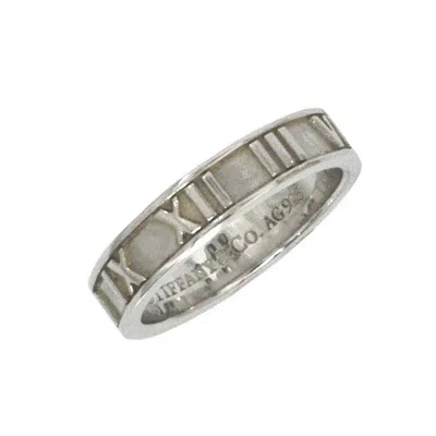 Pre-owned Tiffany & Co Atlas 925 Anniversary Ring () In Silver