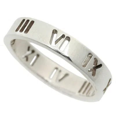 Pre-owned Tiffany & Co Atlas 925 Band Ring () In Silver