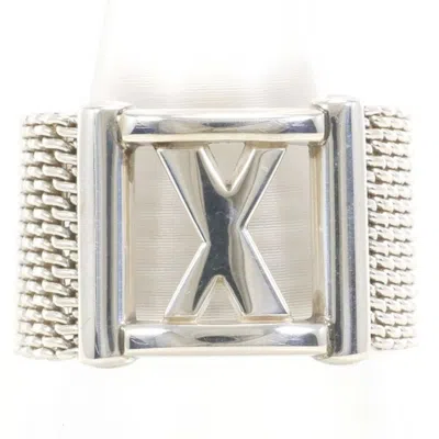 Pre-owned Tiffany & Co Atlas 925 Band Ring () In Silver