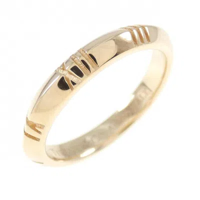 Pre-owned Tiffany & Co Atlas Band Ring () In Silver