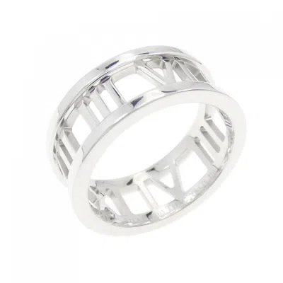 Pre-owned Tiffany & Co Atlas Gold (18k) Band Ring () In Multi