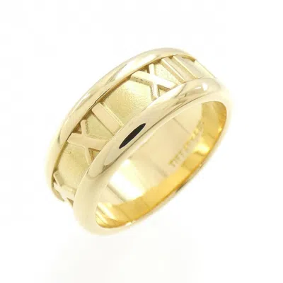 Pre-owned Tiffany & Co Atlas Yellow Gold (18k) Band Ring ()