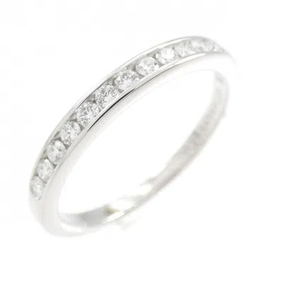 Pre-owned Tiffany & Co Band Ring () In Silver