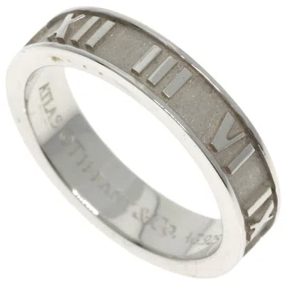 Pre-owned Tiffany & Co Band Ring () In Silver