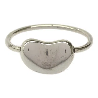 Pre-owned Tiffany & Co Band Ring () In Silver