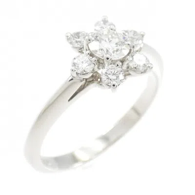 Pre-owned Tiffany & Co Band Ring () In Silver