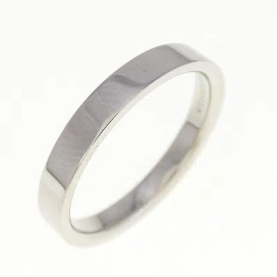 Pre-owned Tiffany & Co Band Ring () In Silver