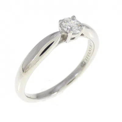 Pre-owned Tiffany & Co Band Ring () In Silver