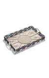 Tiffany & Co Batik Rattan Tray In Multi