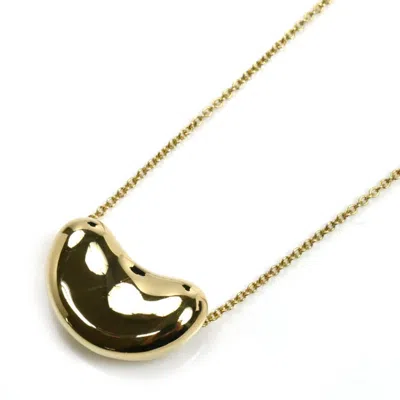 Pre-owned Tiffany & Co Bean Yellow Gold (18k) Necklace ()