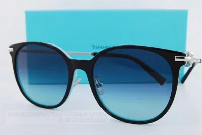 Pre-owned Tiffany & Co Brand . Sunglasses Tf 4224d 80559s Black/gradient Blue Women