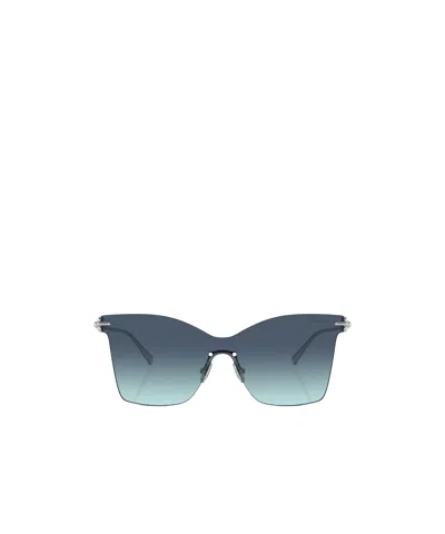 Tiffany & Co Butterfly-shaped Sunglasses In Blue