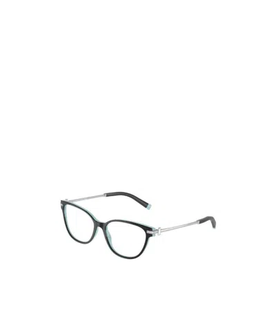 Tiffany & Co Tiffany  Co. Cat-eye Frame Glasses In Gray