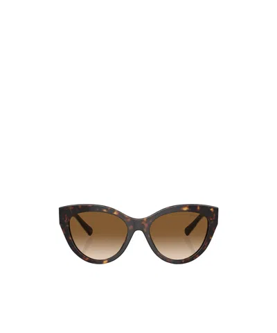 Tiffany & Co Cat's Eye Frame Sunglasses In Brown