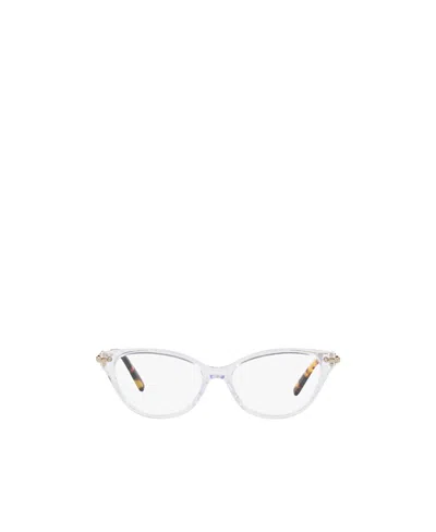 Tiffany & Co Cat Rimmed Glasses In White