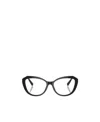 Tiffany & Co Colliding Color Thick Frame Flat Mirror In Black