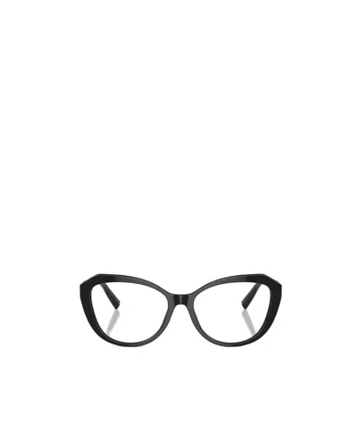 Tiffany & Co Colliding Color Thick Frame Flat Mirror In Black