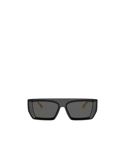 Tiffany & Co Collision Color Thick-rimmed Sunglasses In Black