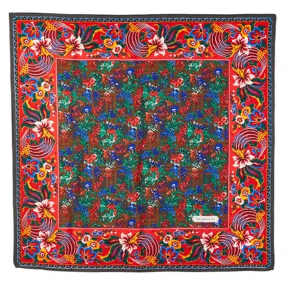 Pre-owned Tiffany & Co Color Silk Scarf () In Multi