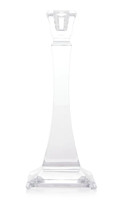 Tiffany & Co Crystal Candlestick In Transparent