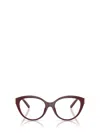 Tiffany & Co Circular Flat Mirror In Red