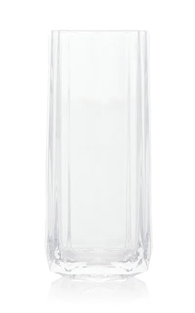 Tiffany & Co Facet Highball Glass In Transparent