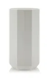 Tiffany & Co Facet Large Bone China Vase In White