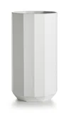 Tiffany & Co Facets Large Bone China Vase In White