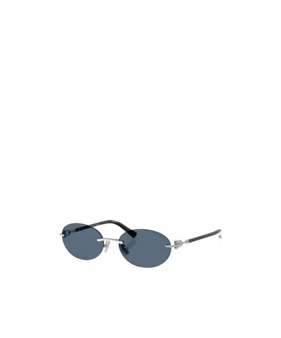 Tiffany & Co Frameless Sunglasses In Blue