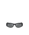 Tiffany & Co 55mm Oval Sunglasses In Gray
